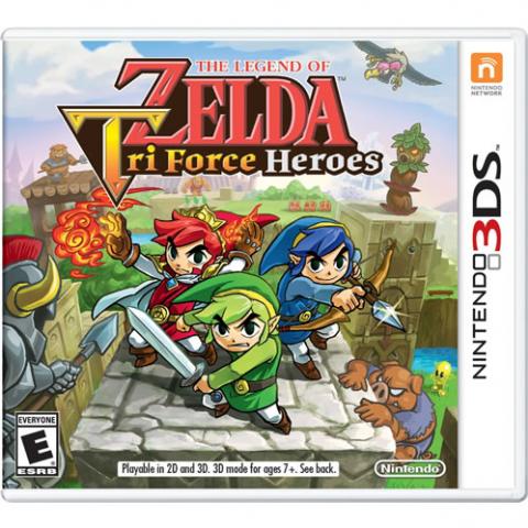 The Legend Of Zelda: Tri Force Heroes (3DS)